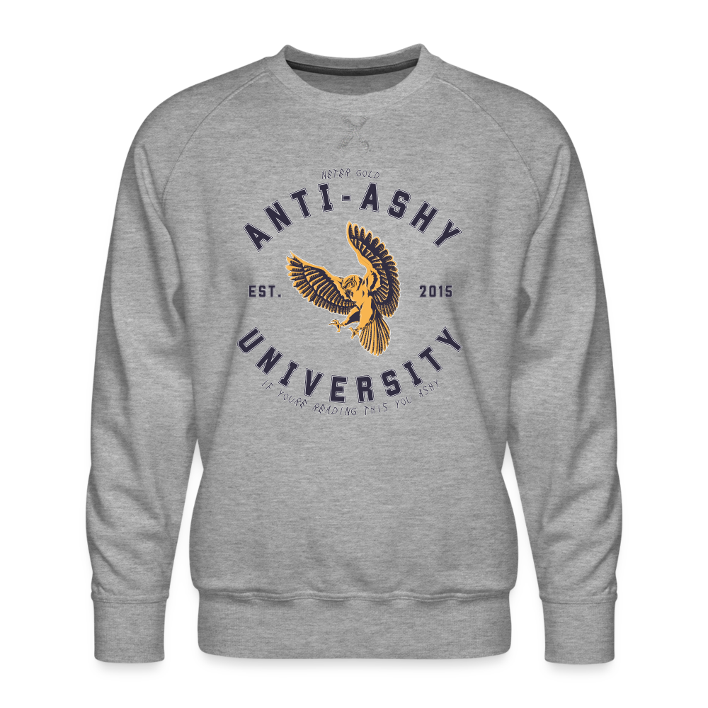 ANTI-ASHY UNIVERSITY - Men’s Crewneck - heather grey