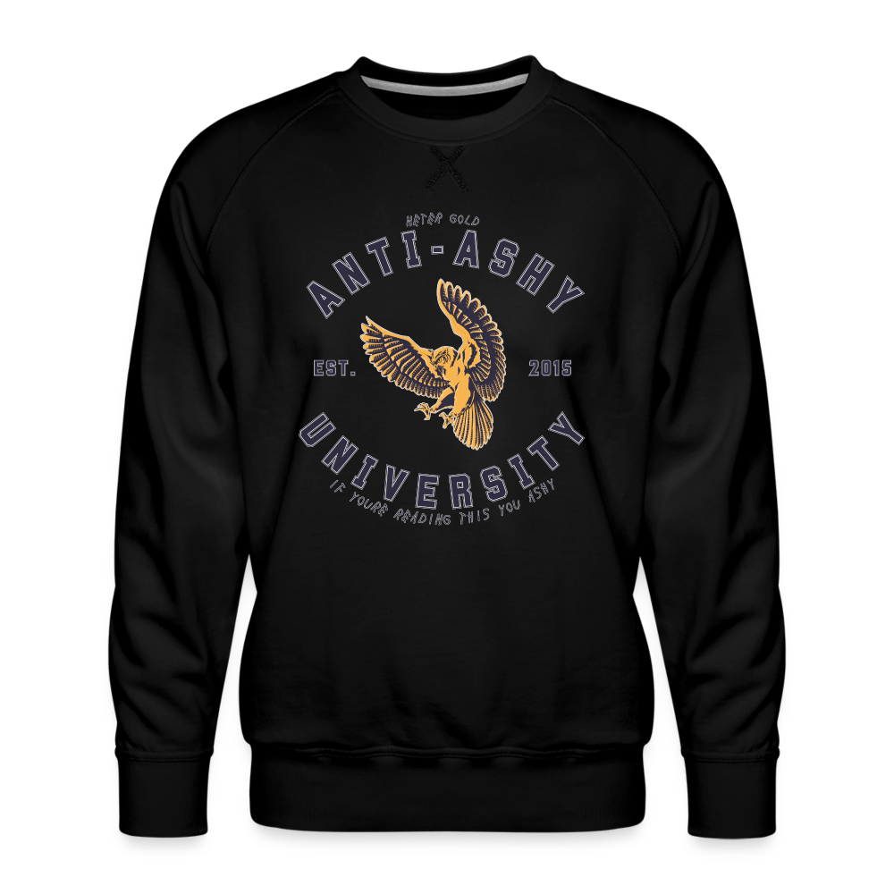 ANTI-ASHY UNIVERSITY - Men’s Crewneck - black