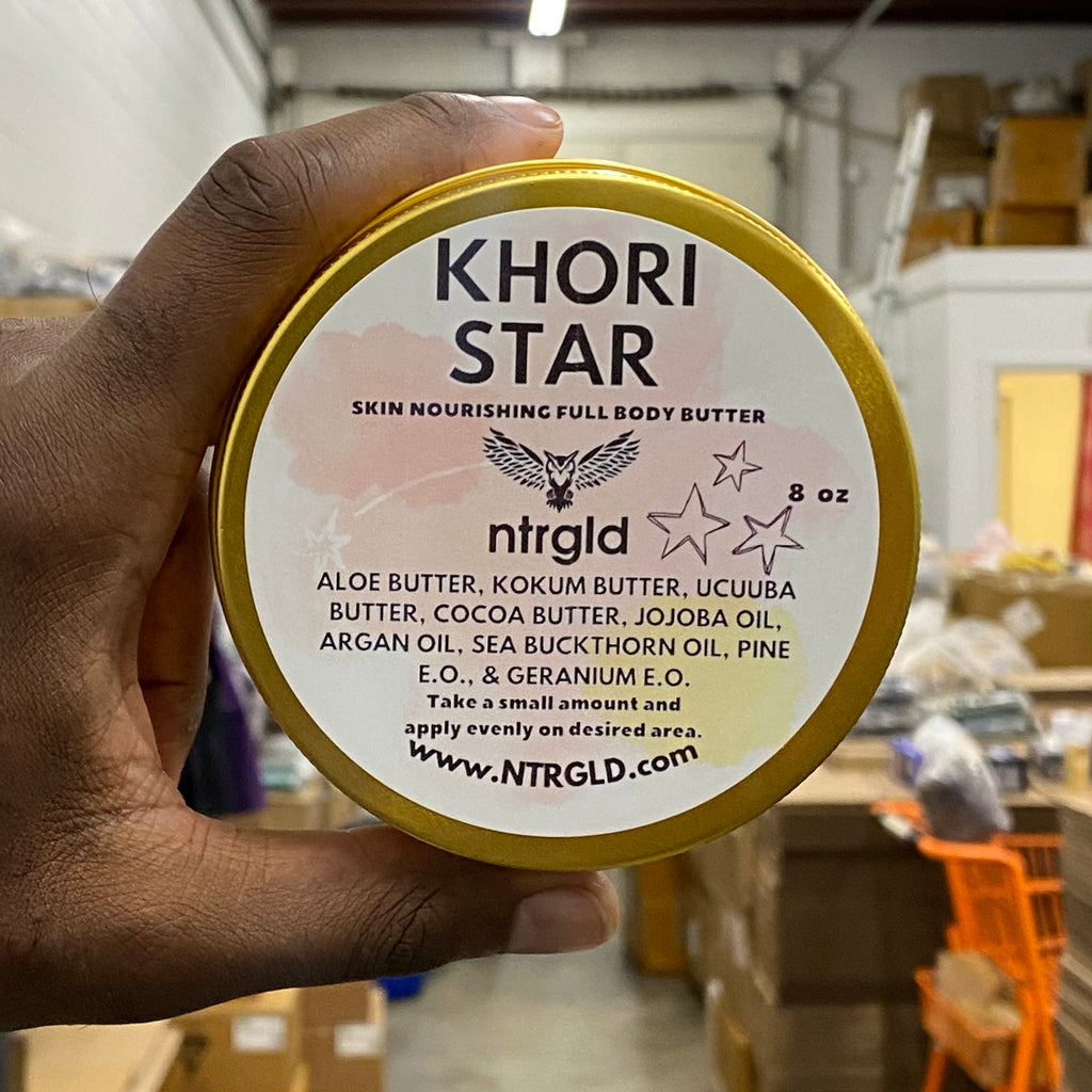 Khori Star - Skin Nourishing Full Body Butter - Neter Gold - NTRGLD
