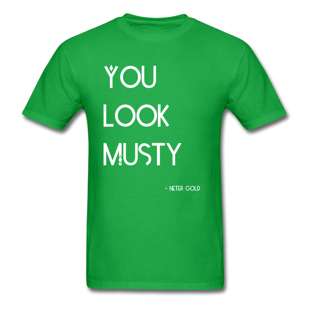 Men's T-Shirt You Must Be... Musty - Men's T-Shirt - Neter Gold - bright green / S - NTRGLD