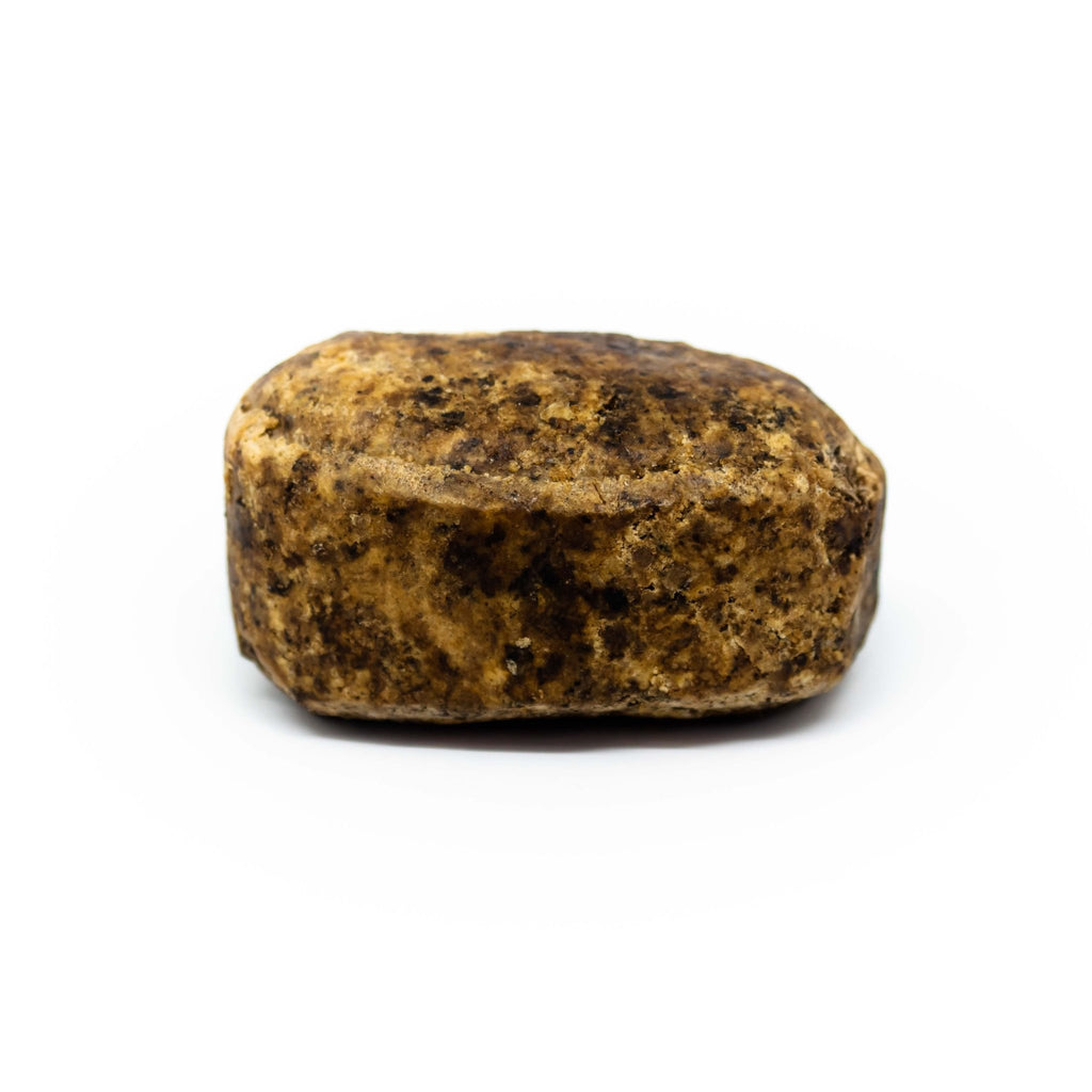 Raw African Black Soap - Neter Gold - (original) SMALL - 5 oz - NTRGLD