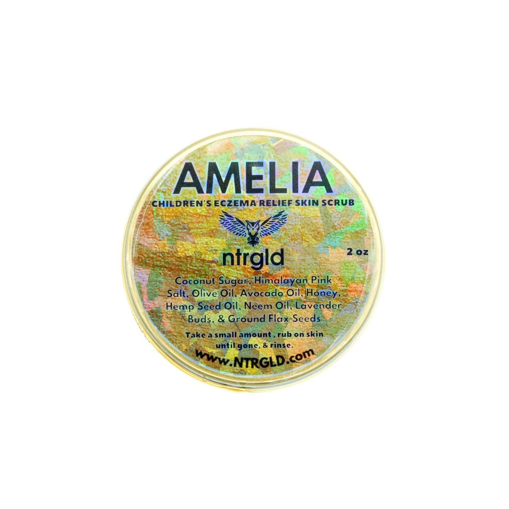 Amelia - Children's Eczema Relief Skin Scrub - Neter Gold - NTRGLD