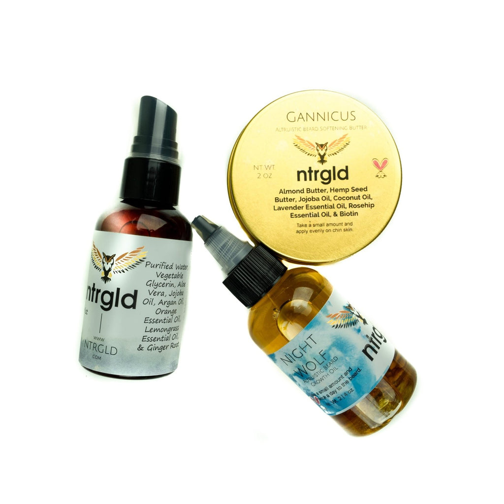 Beard Care Package - Neter Gold - NTRGLD