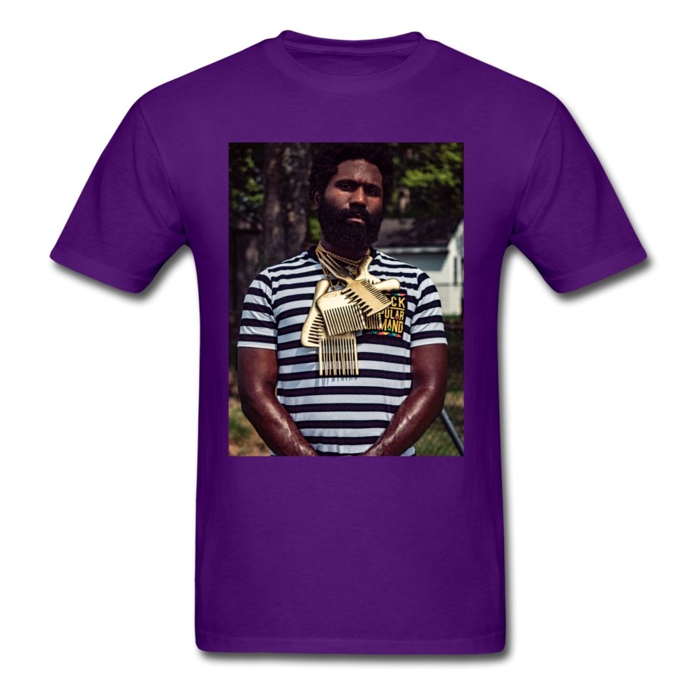 Unisex Classic T-Shirt | Fruit of the Loom 3930 Drip Lawd - Neter Gold - purple / S - NTRGLD