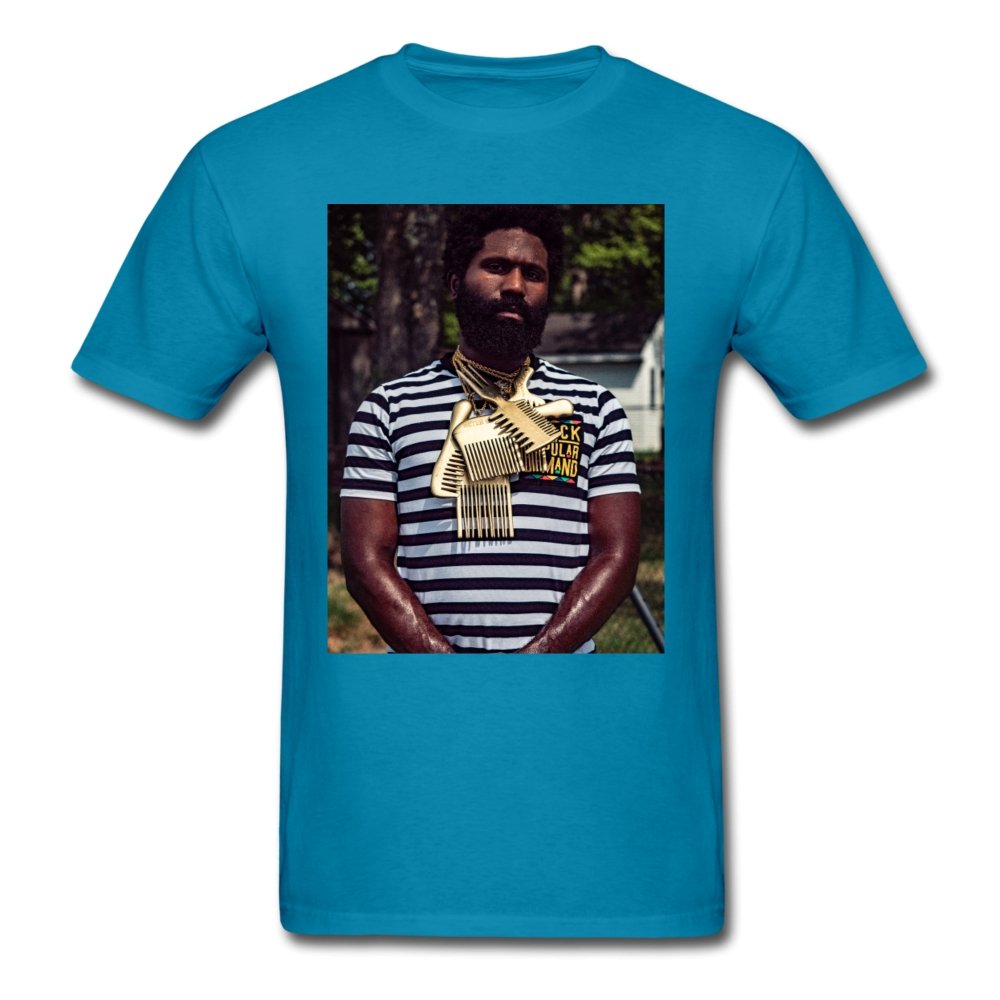 Unisex Classic T-Shirt | Fruit of the Loom 3930 Drip Lawd - Neter Gold - turquoise / S - NTRGLD
