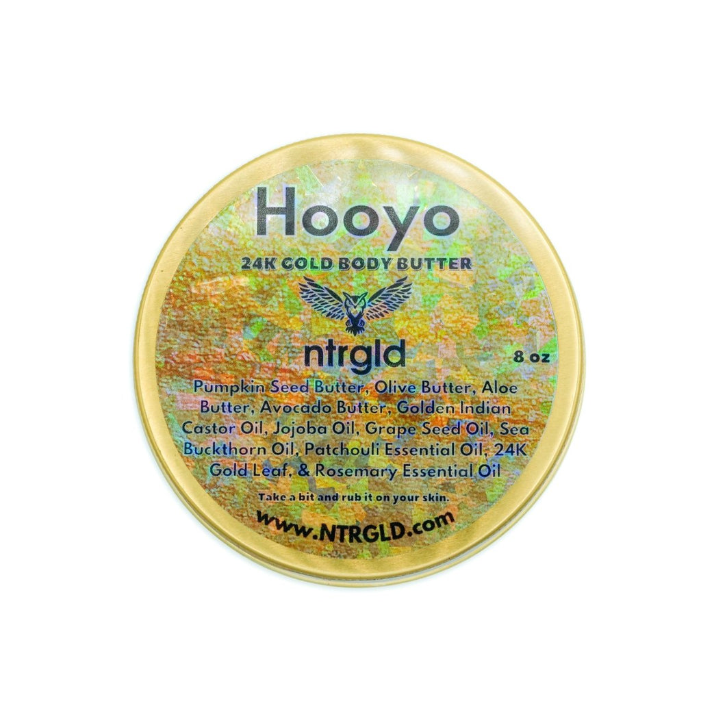 HOOYO - 24k Gold Body Butter (Limited Edition) - Neter Gold - NTRGLD