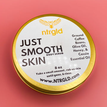 JUST SMOOTH SKIN - Reduces The Appearance Of Cellulite - Neter Gold - 8 oz - NTRGLD