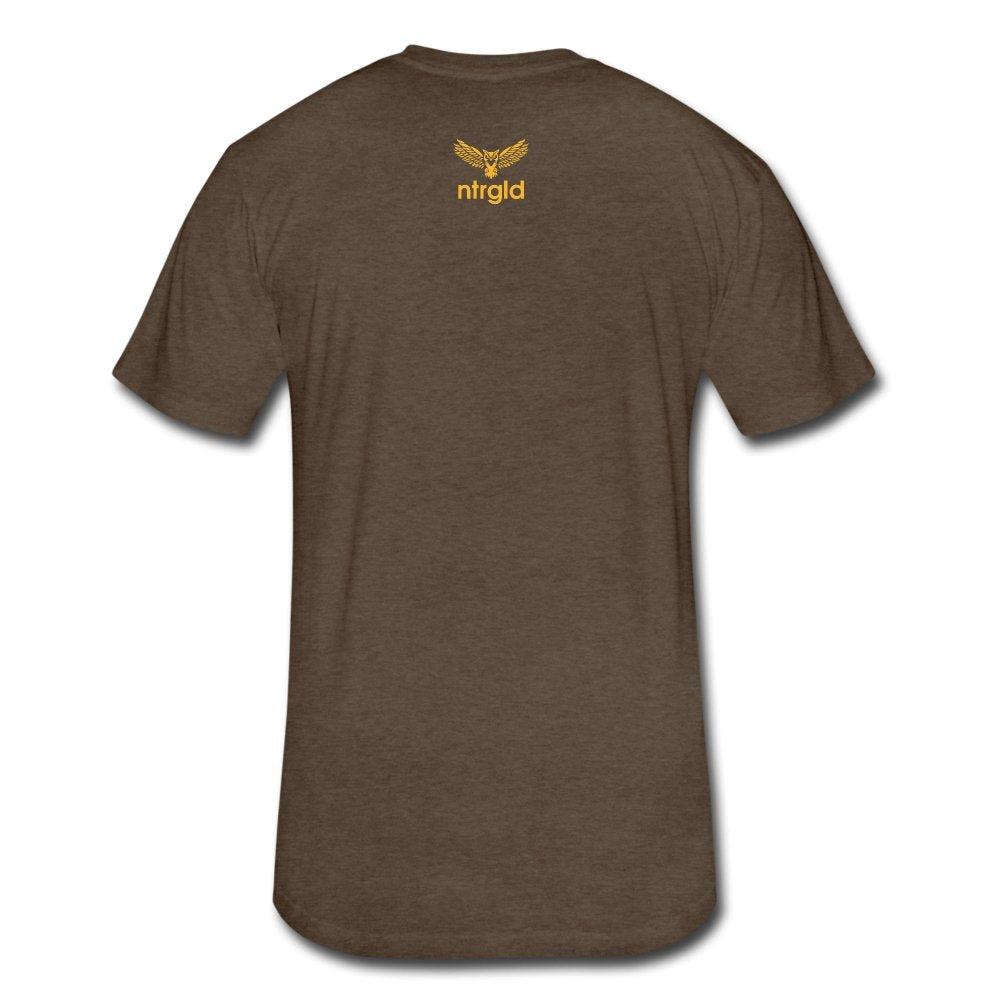 Fitted Cotton/Poly T-Shirt by Next Level Lord Of The Drip - Fitted Cotton/Poly T-Shirt - Neter Gold - NTRGLD