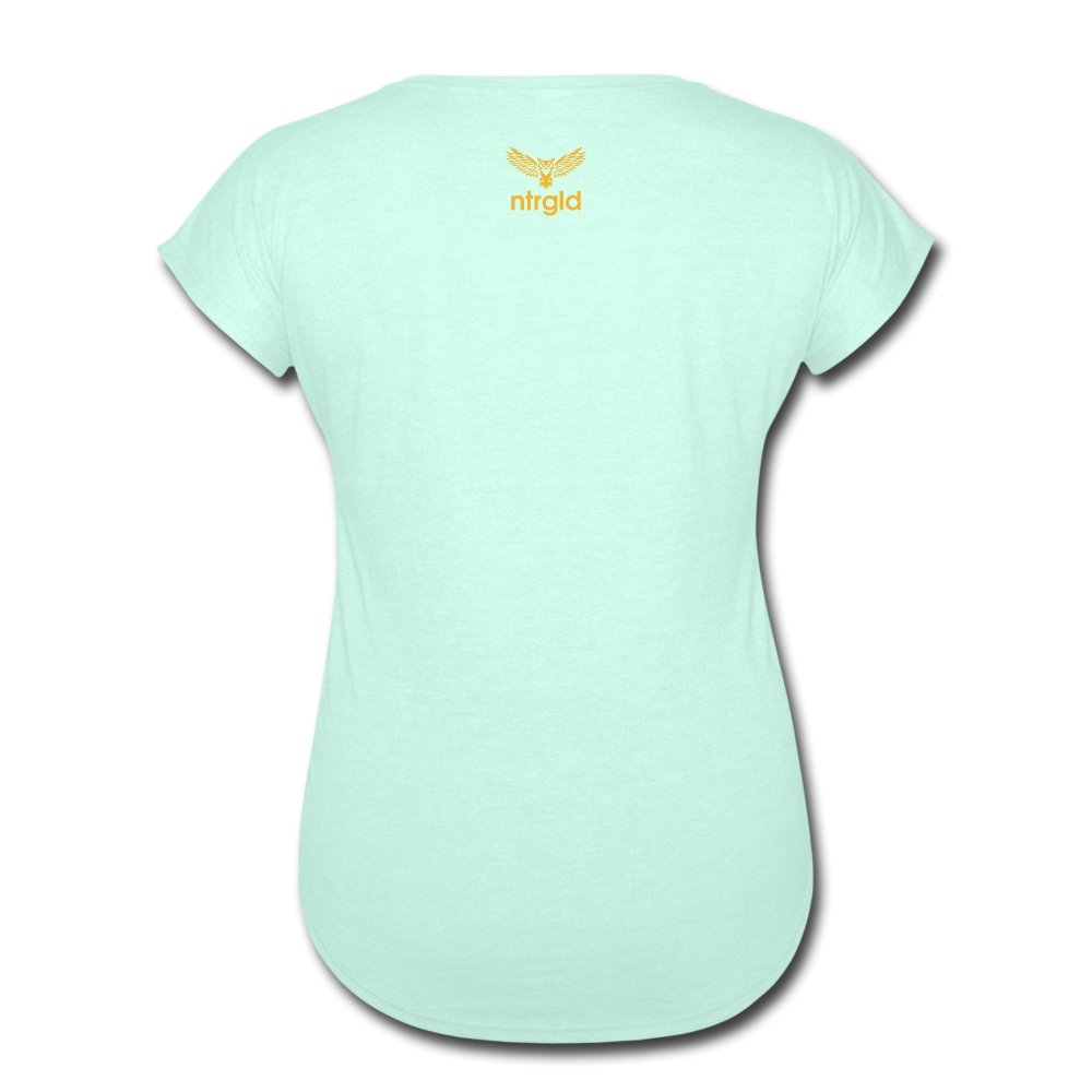 Women's Tri-Blend V-Neck T-Shirt Lord Of The Drip - Women's Tri-Blend V-Neck T-Shirt - Neter Gold - NTRGLD