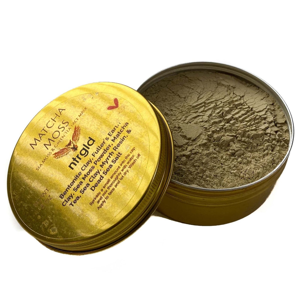 Matcha Moss - Sea Moss & Green Tea Face Mask - Neter Gold - NTRGLD