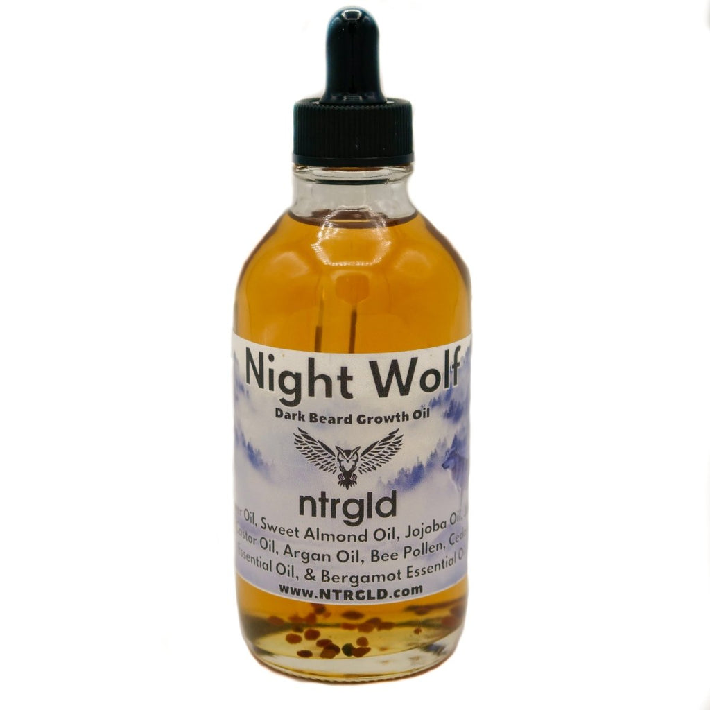 Night Wolf - Beard Growth Oil - Neter Gold - NTRGLD