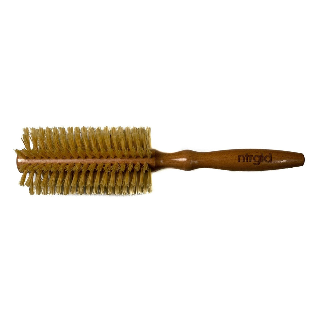 No-Kill 360° Byakugan Hair Brush - Halal | Kosher | Vegan - Neter Gold - NTRGLD
