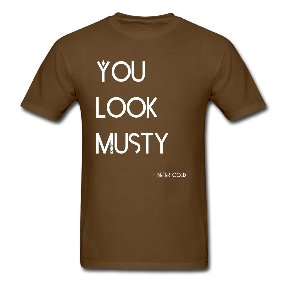Men's T-Shirt You Must Be... Musty - Men's T-Shirt - Neter Gold - brown / S - NTRGLD