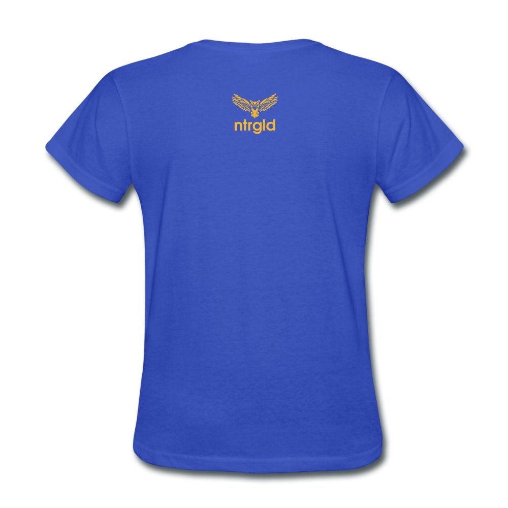 Women's T-Shirt You Smell Like Outside - Women's T-Shirt - Neter Gold - royal blue / S - NTRGLD