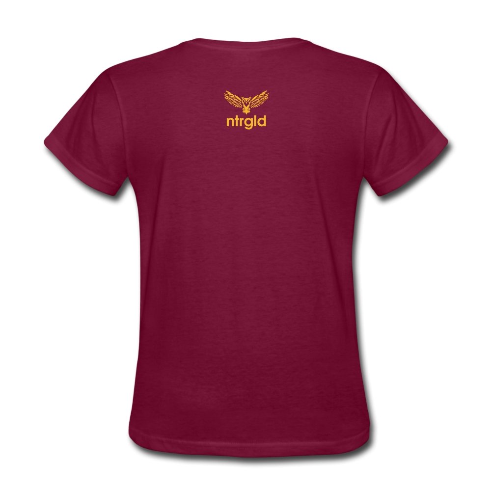 Women's T-Shirt You Smell Like Outside - Women's T-Shirt - Neter Gold - burgundy / S - NTRGLD