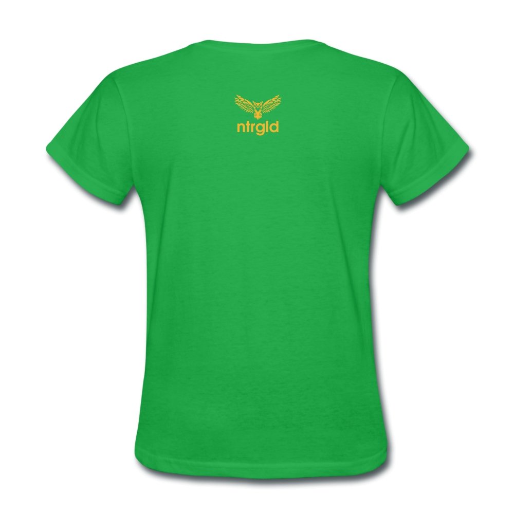 Women's T-Shirt You Smell Like Outside - Women's T-Shirt - Neter Gold - bright green / S - NTRGLD