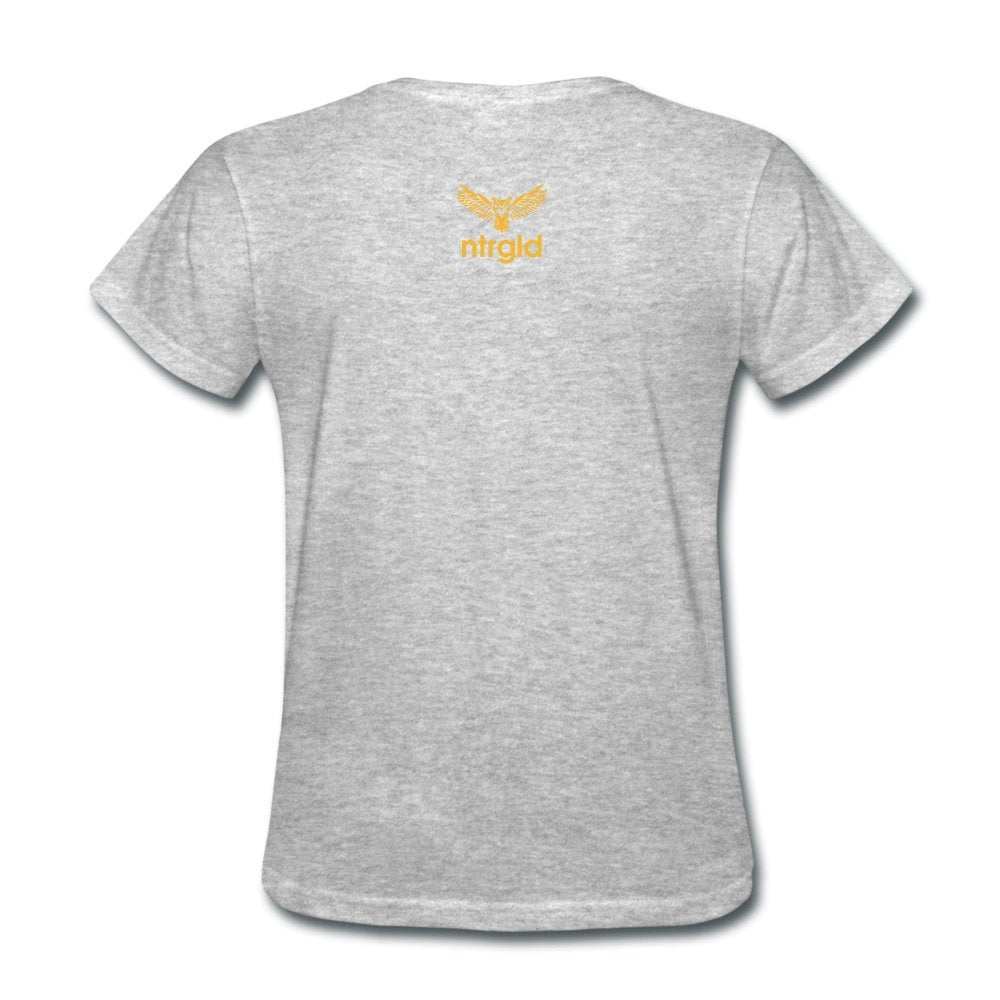 Women's T-Shirt You Smell Like Outside - Women's T-Shirt - Neter Gold - heather gray / S - NTRGLD