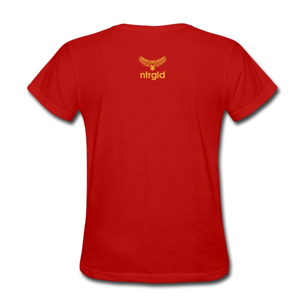 Women's T-Shirt You Smell Like Outside - Women's T-Shirt - Neter Gold - red / S - NTRGLD