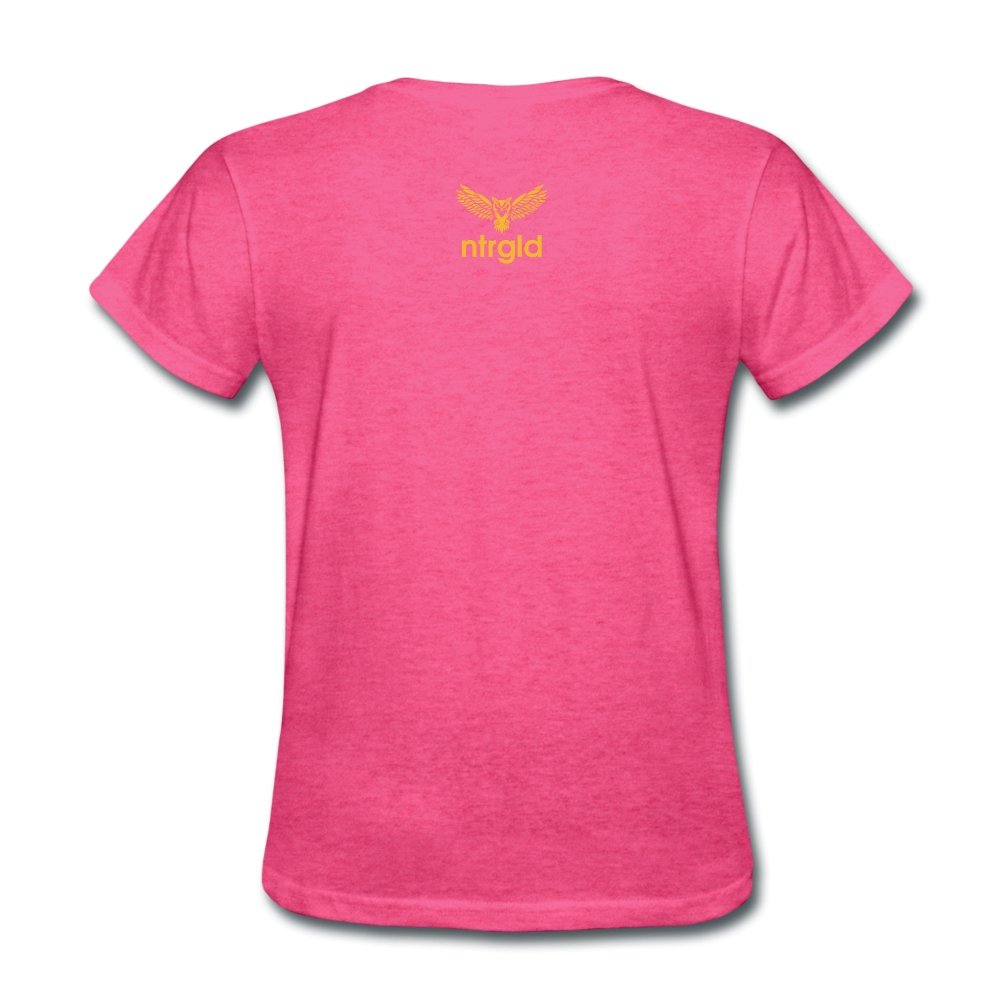 Women's T-Shirt You Smell Like Outside - Women's T-Shirt - Neter Gold - heather pink / S - NTRGLD