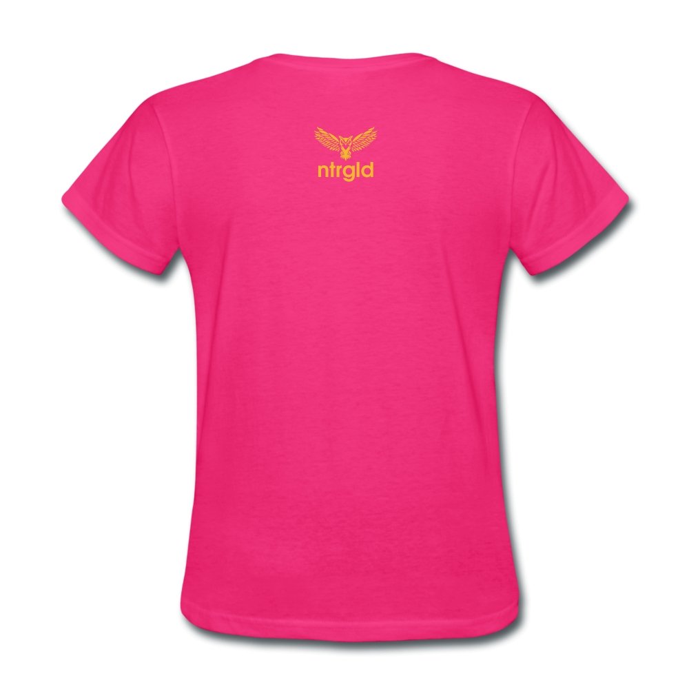 Women's T-Shirt You Smell Like Outside - Women's T-Shirt - Neter Gold - fuchsia / S - NTRGLD