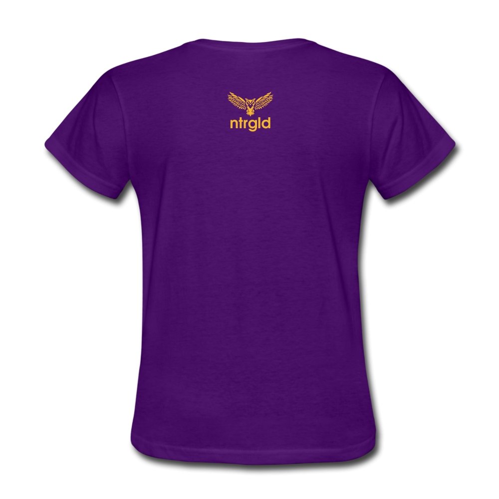 Women's T-Shirt You Smell Like Outside - Women's T-Shirt - Neter Gold - purple / S - NTRGLD